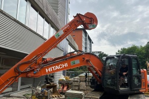 ​HSB Rental ZX135 CTA chantier Luxembourg ville 