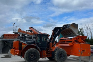 Geeroms Wegenbouw presents new washing plant for production of high-quality recycled aggregates