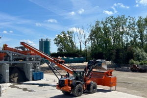 Geeroms Wegenbouw présente une nouvelle installation de lavage pour la production de granulats recyclés de haute qualité