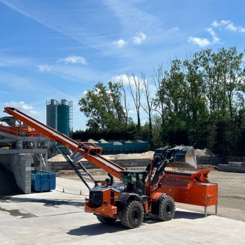 Geeroms Wegenbouw presents new washing plant for production of high-quality recycled aggregates