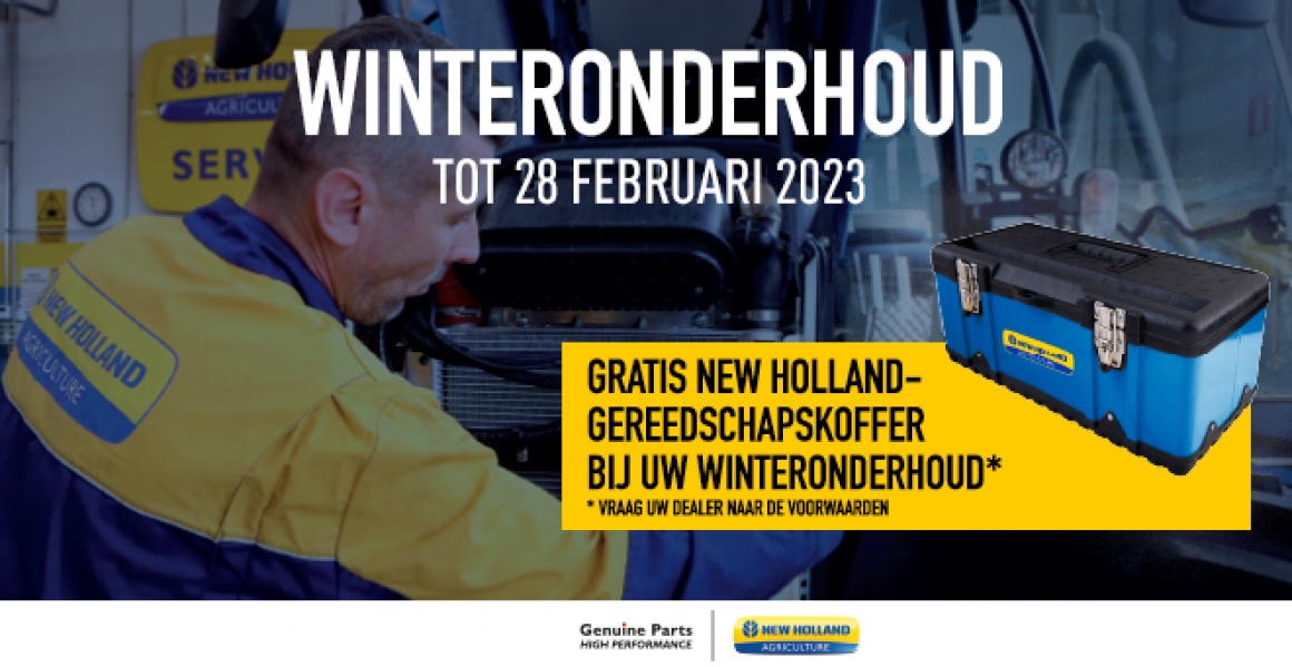 Entretien hivernal 2022 - 2023 : le moment de faire un check-up de votre machine New Holland